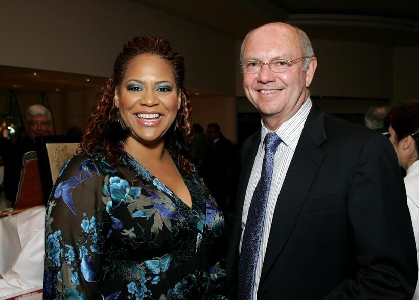 Kim Coles and Craig A. Moon at the celebration honoring Geena Davis as this year's Hollywood Hero.