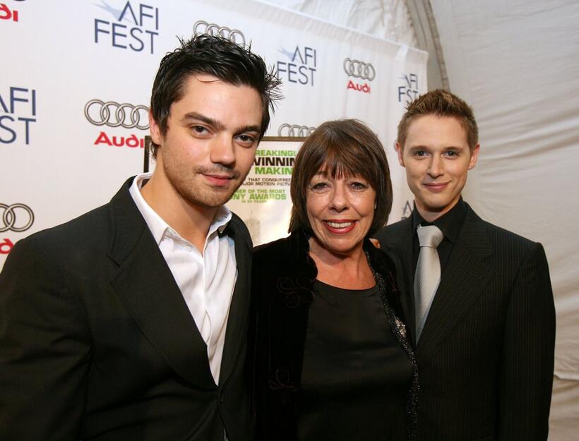 Dominic Cooper, Frances de la Tour and Samuel Anderson at the North American premiere of "The History Boys" during the AFI FEST 2006.