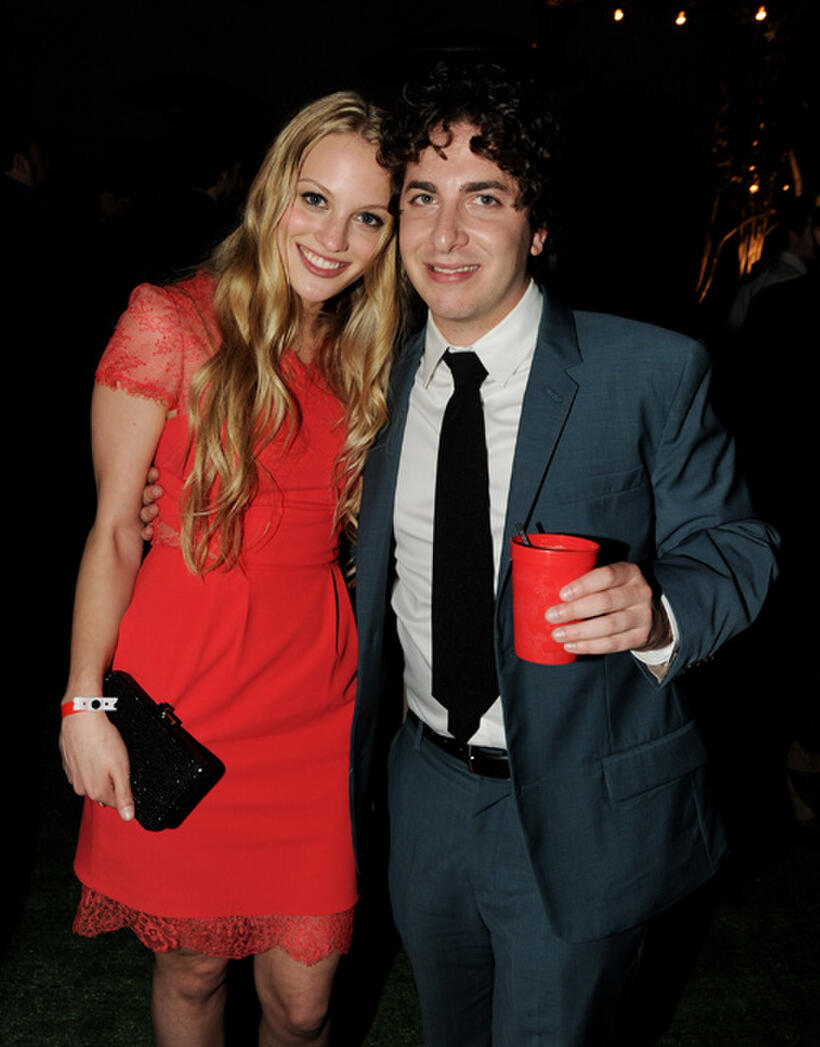 Kirby Bliss Blanton and Oliver Cooper at the California premiere of "Project X."