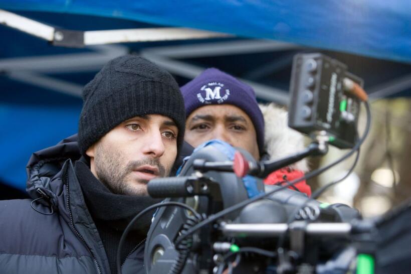 Director Jaume Collet-Serra on the set of "Orphan."