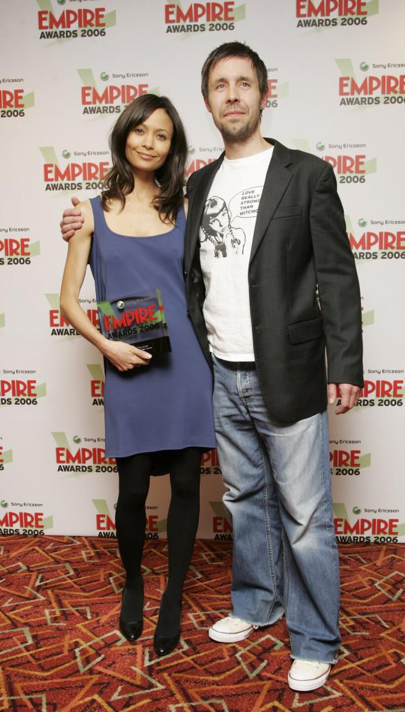 Thandie Newton and Paddy Considine at the Sony Ericsson Empire Film Awards 2006.