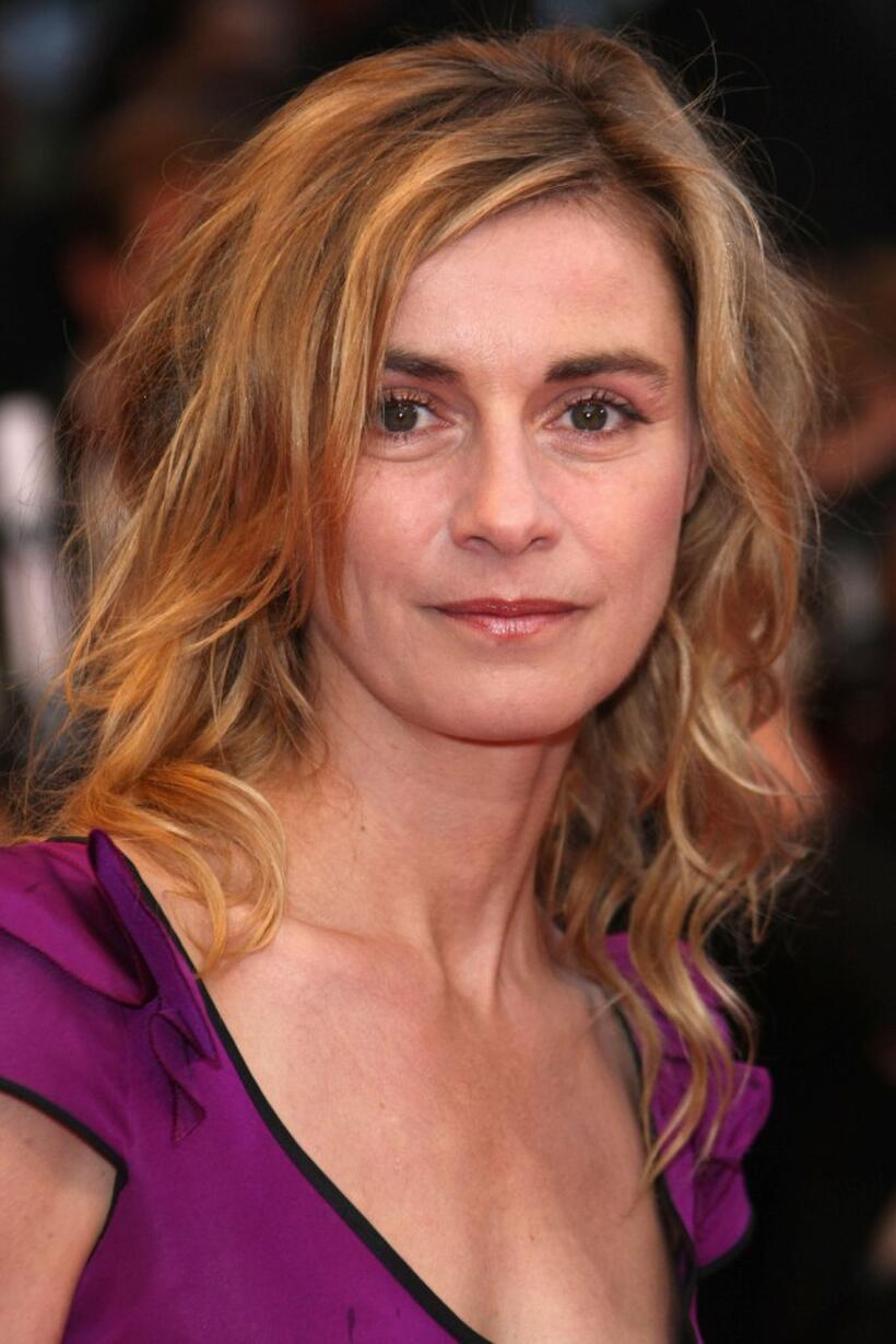Anne Consigny at the premiere of "Vicky Cristina Barcelona" during the 61st International Cannes Film Festival.