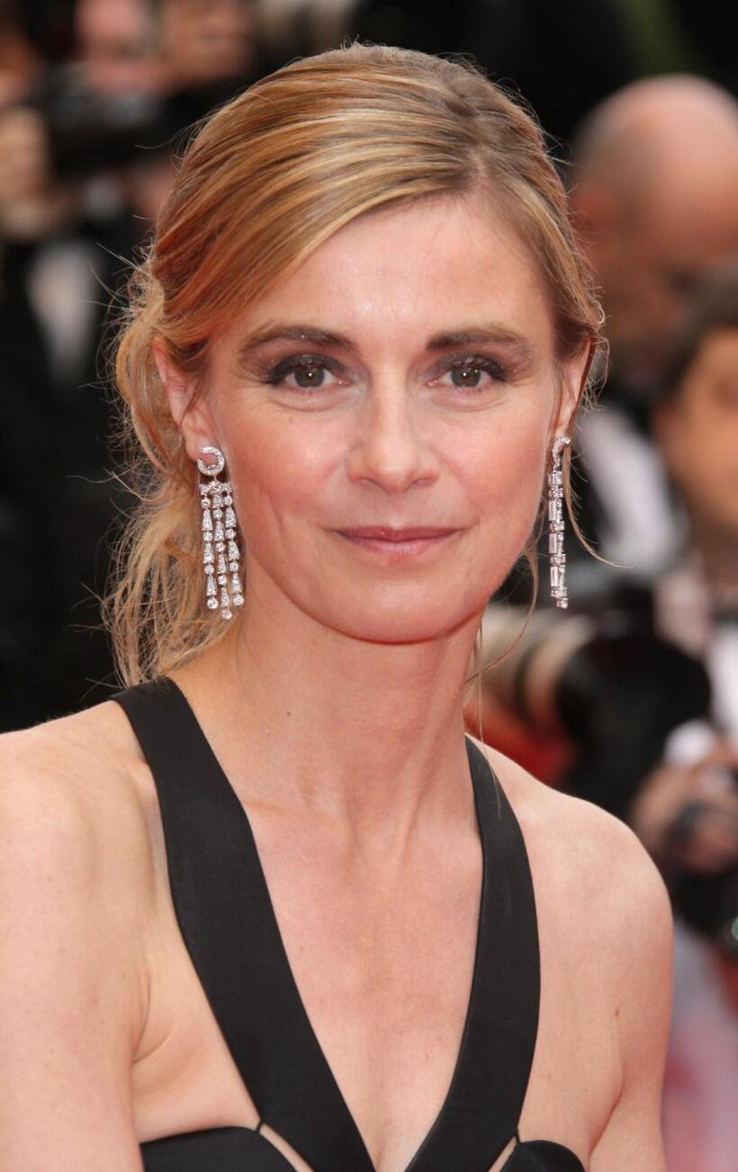 Anne Consigny at the premiere of "Un Conte De Noel" during the 61st International Cannes Film Festival.