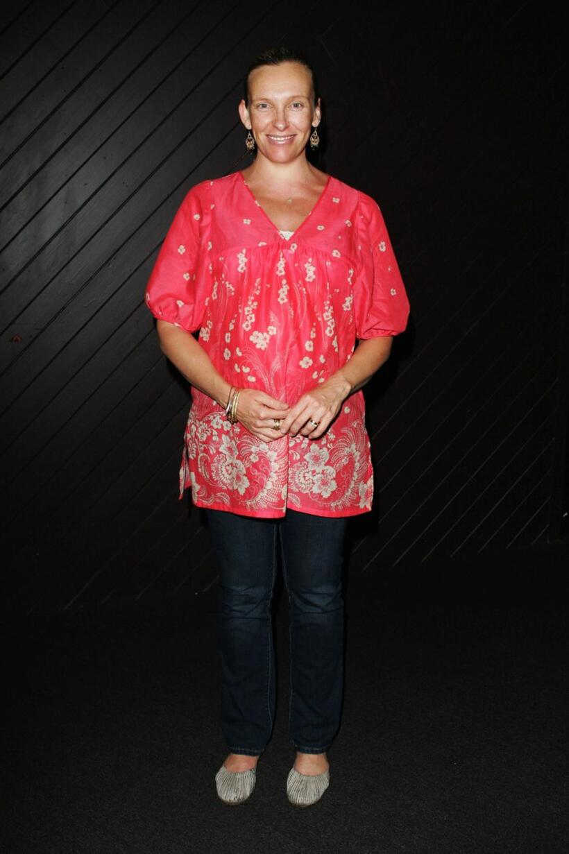 Toni Collette at the premiere of "Toy Symphony".