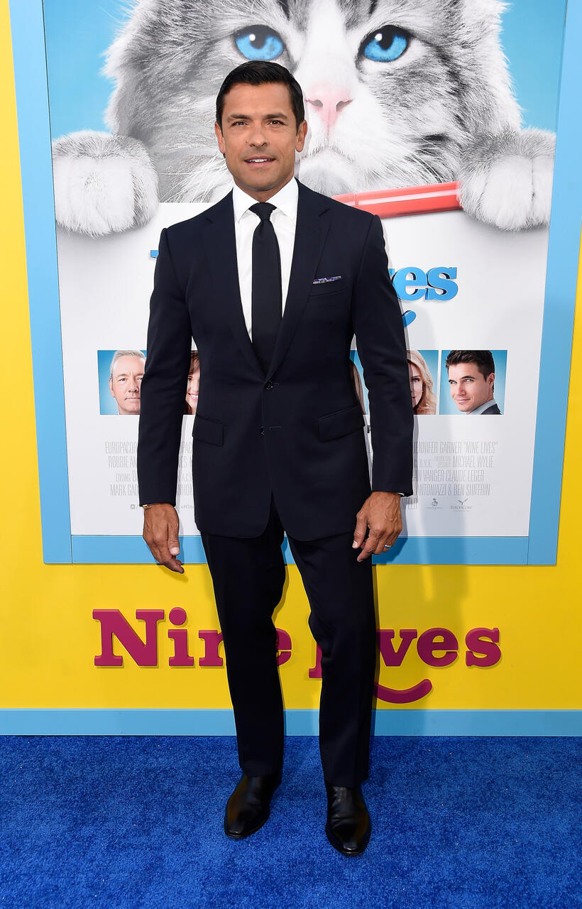 Mark Consuelos at the California premiere of "Nine Lives."