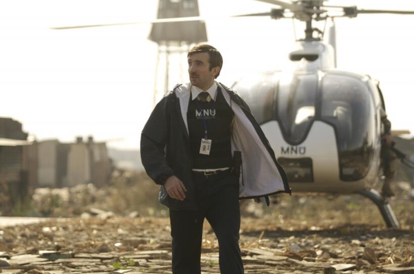Sharlto Copley in "District 9."