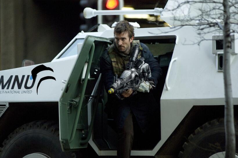 Sharlto Copley in "District 9."