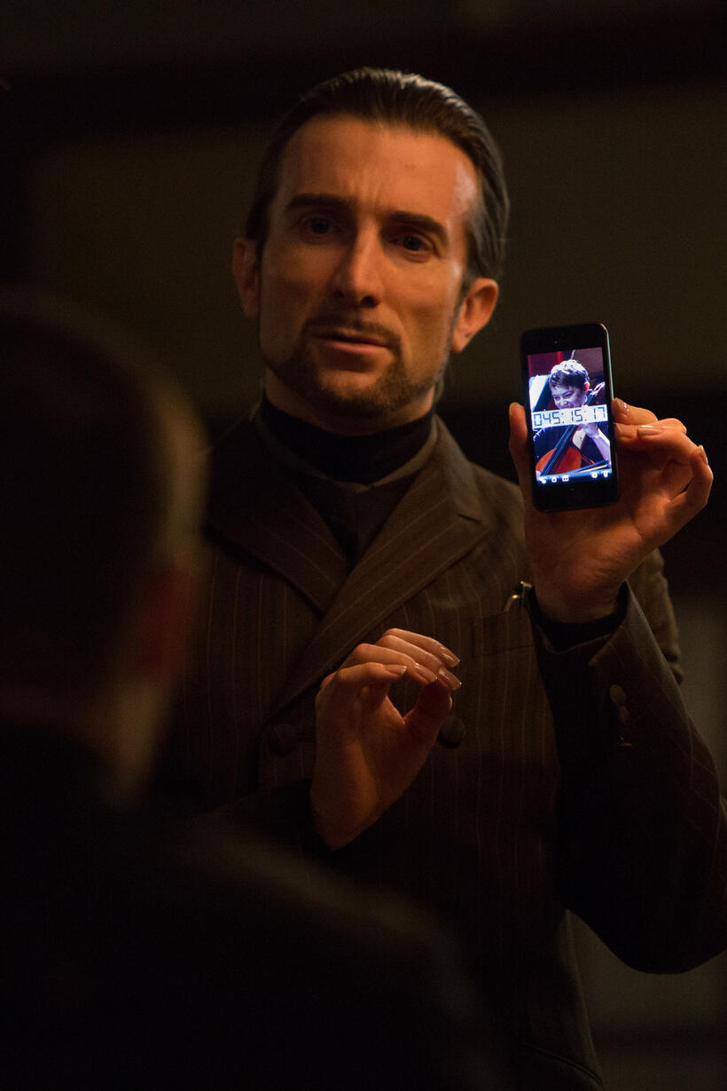 Sharlto Copley as Woo-jin Lee in "Oldboy."
