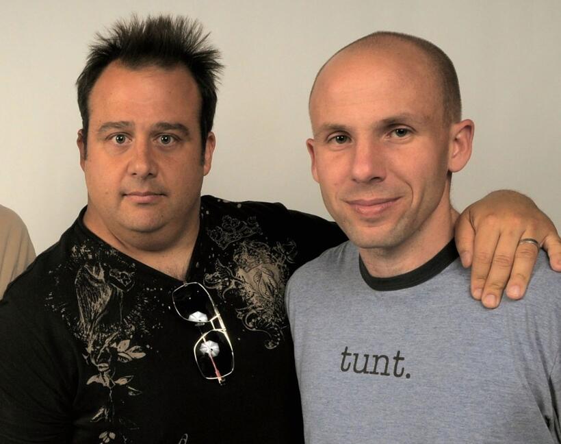 Chris Coppola and Brandon Drake at the 2008 CineVegas Film Festival.