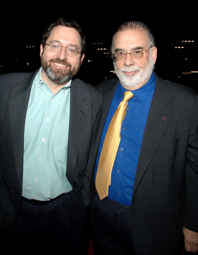 Francis Ford Coppola and Michael Barker at the California premiere of "Youth Without Youth".