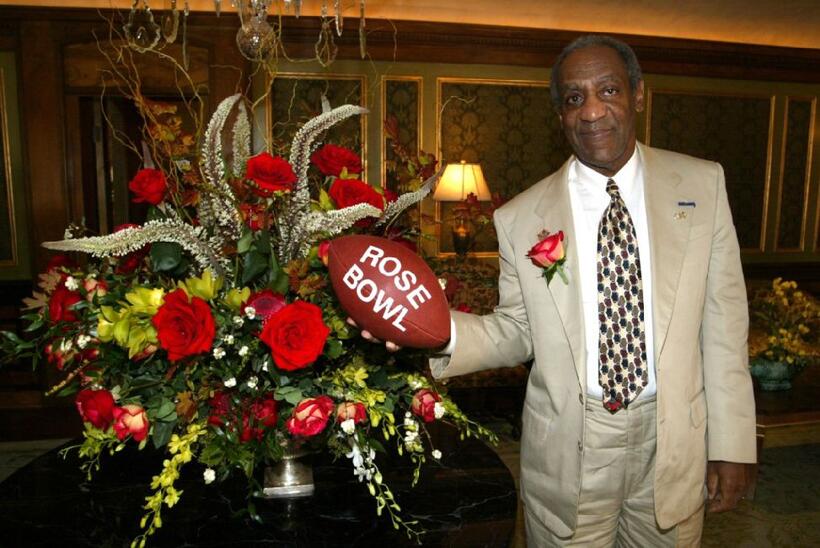 Bill Cosby after he was announced as a Grand Marshall to lead the 2003 Rose Parade.