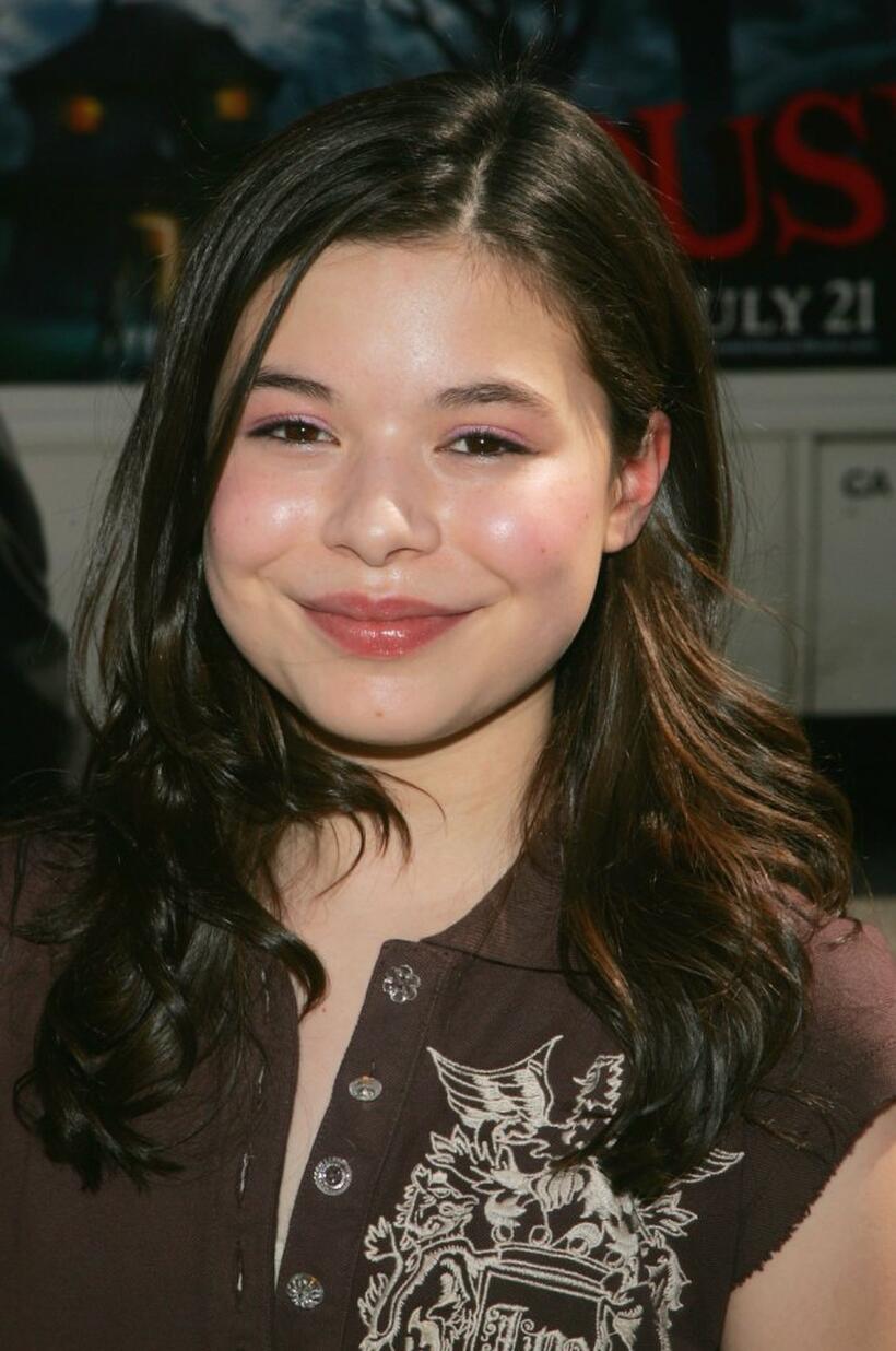 Miranda Cosgrove at the premiere of "Ant Bully."
