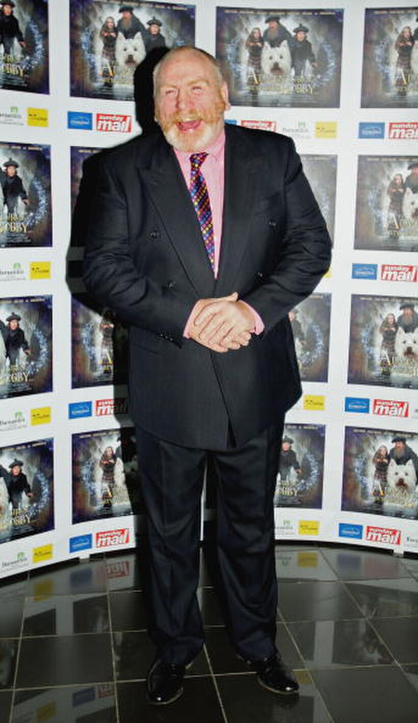 James Cosmo at the UK gala premiere of "Greyfriars Bobby."