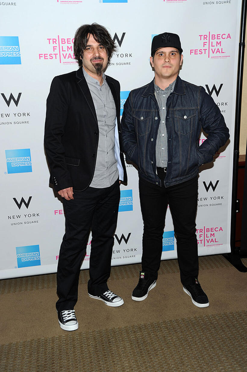 Scandar Copti and Director Travis Senger at the Awards Night Show & party during the 2010 Tribeca Film Festival.