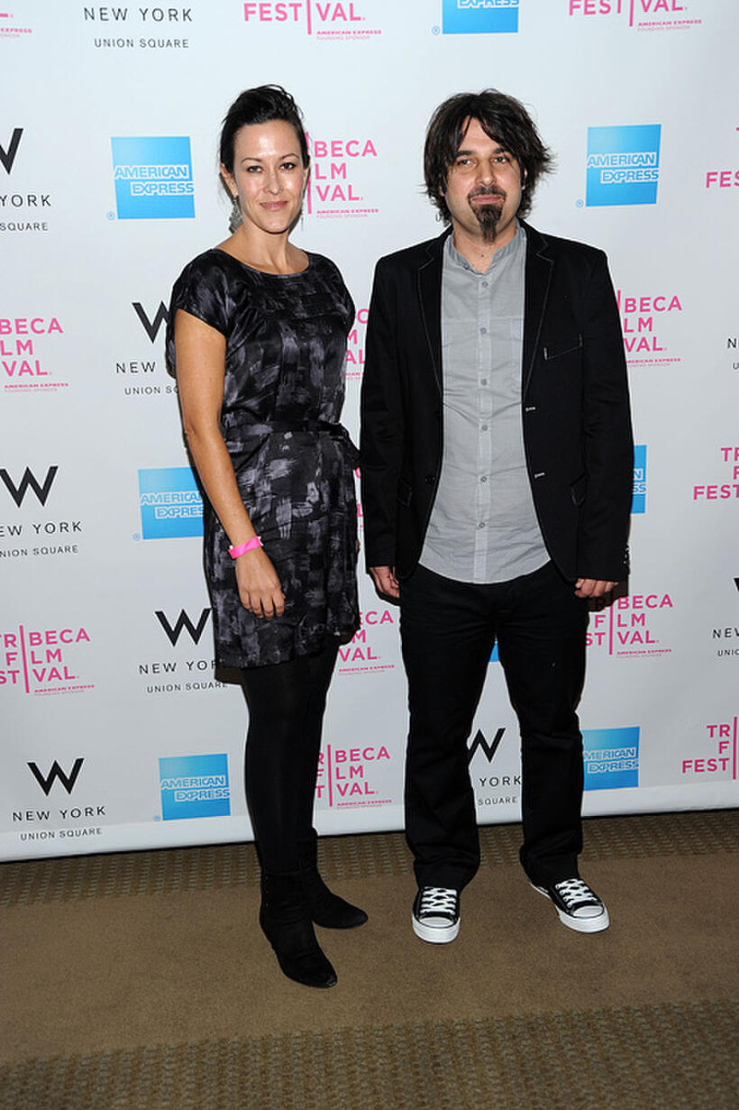 Maggie Kiley and Scandar Copti at the Awards Night Show & party during the 2010 Tribeca Film Festival.