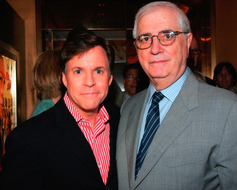 Bob Costas and Bill Rollnick at the screening of "Ithuteng."