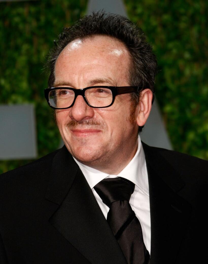 Elvis Costello at the 2009 Vanity Fair Oscar party.