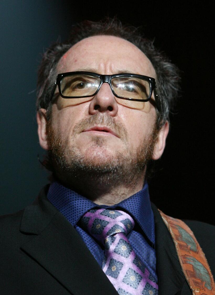 Elvis Costello at the MGM Grand Garden Arena in Las Vegas, Nevada.