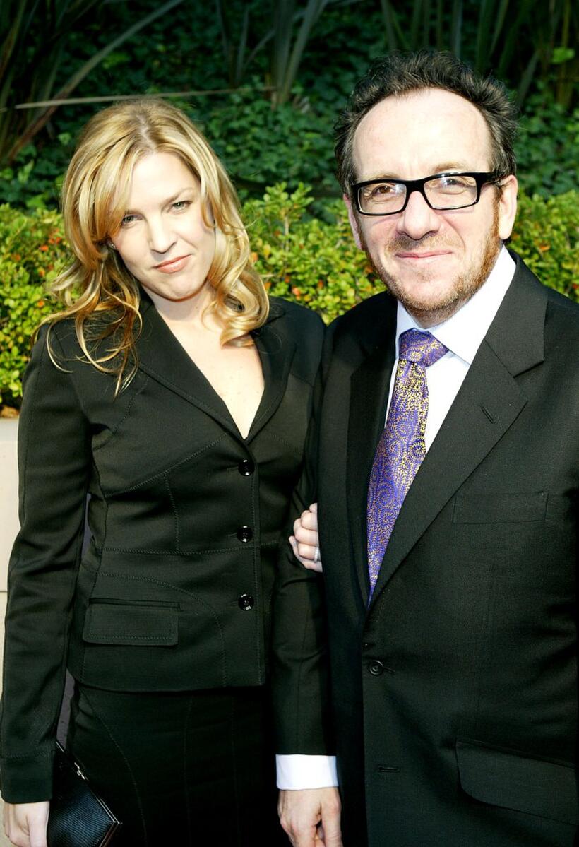 Diana Krall and Elvis Costello at the Miramax's Annual Max Awards Pre-Oscar party.