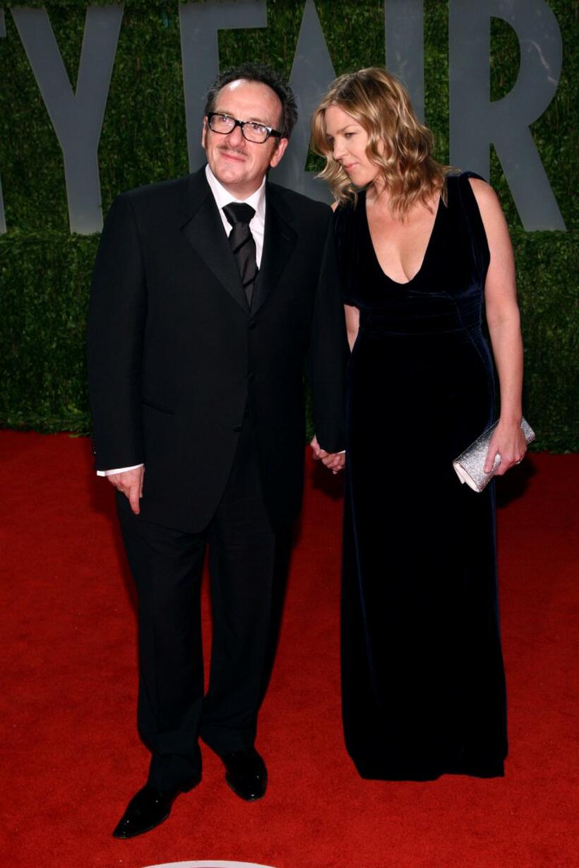 Elvis Costello and Diana Krall at the 2009 Vanity Fair Oscar party.