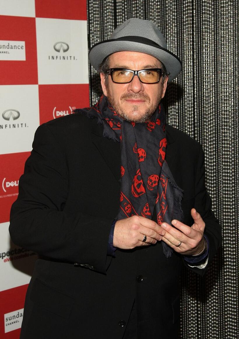 Elvis Costello at the Sundance Channel's debut of "Spectacle: Elvis Costello With."