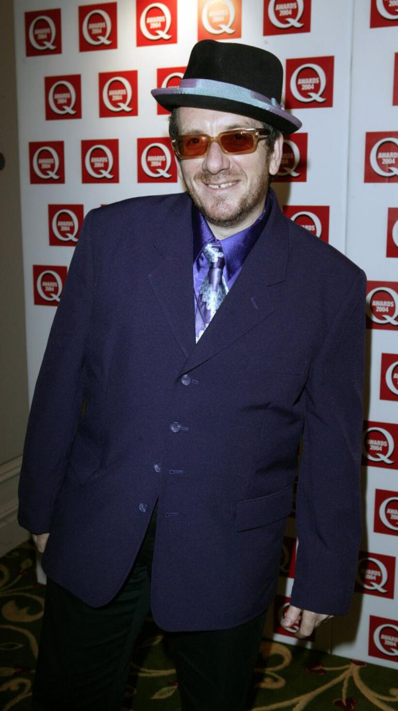 Elvis Costello at the Q Awards 2004.