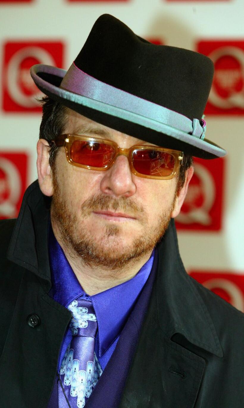 Elvis Costello at the Q Awards 2004.