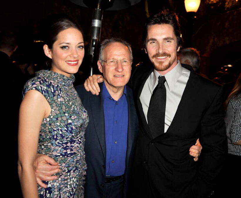Marion Cotillard, Director Michael Mann and Christian Bale at the after party of the premiere of "Public Enemies."