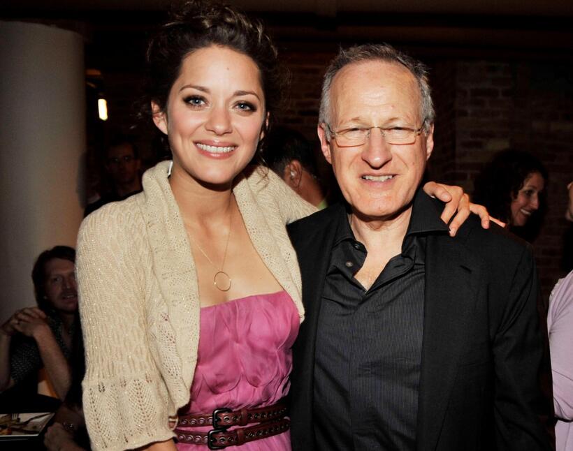 Marion Cotillard and Director Michael Mann at the after party of the Illinois premiere of "Public Enemies."