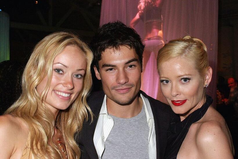 Olivia Wilde, D.J. Cotrona and Pamela Gidley at the premiere of "Skin."