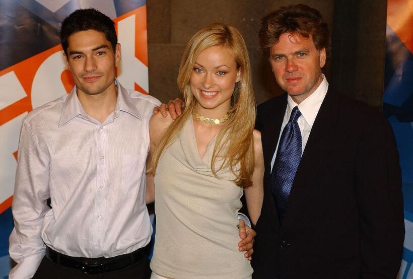 D.J. Cotrona, Olivia Wilde and Kevin Anderson at the Fox Upfront Previews 2003-2004.