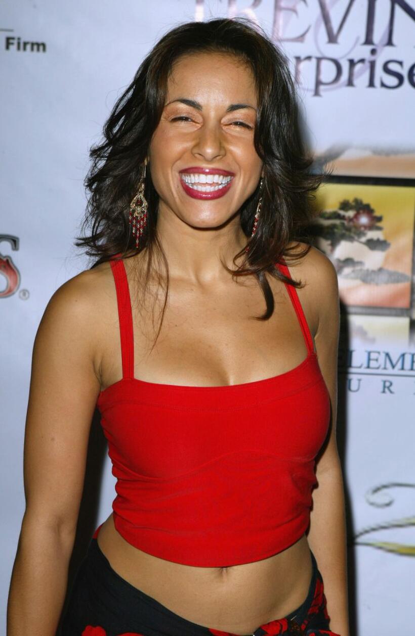 Delilah Cotto at the Post reception party of Latin Grammy's.