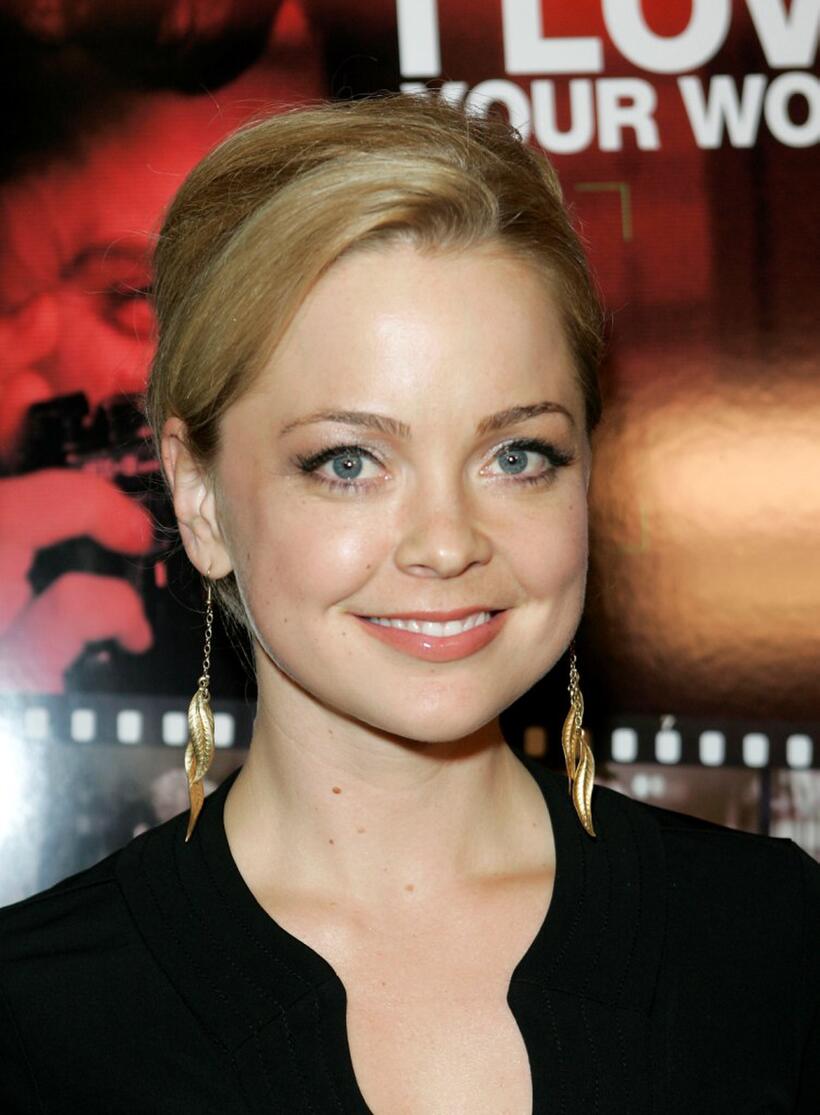 Marissa Coughlan at the premiere of "I Love Your Work."