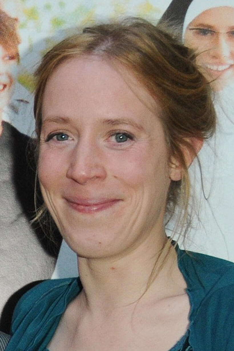 Christelle Cornil at the Paris premiere of "Soeur Sourire."