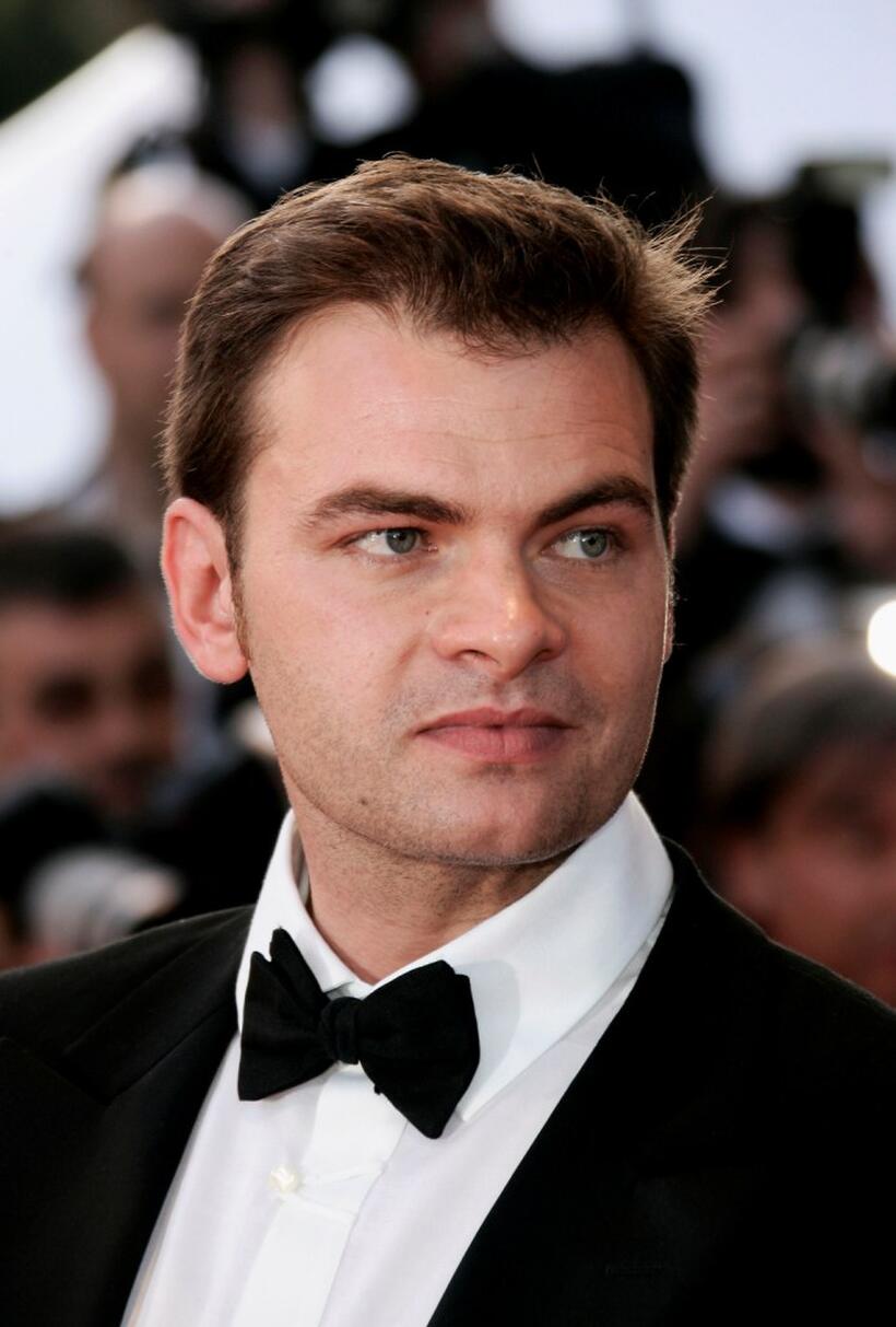 Clovis Cornillac at the screening of "Joyeux Noel" during the 58th International Cannes Film Festival.
