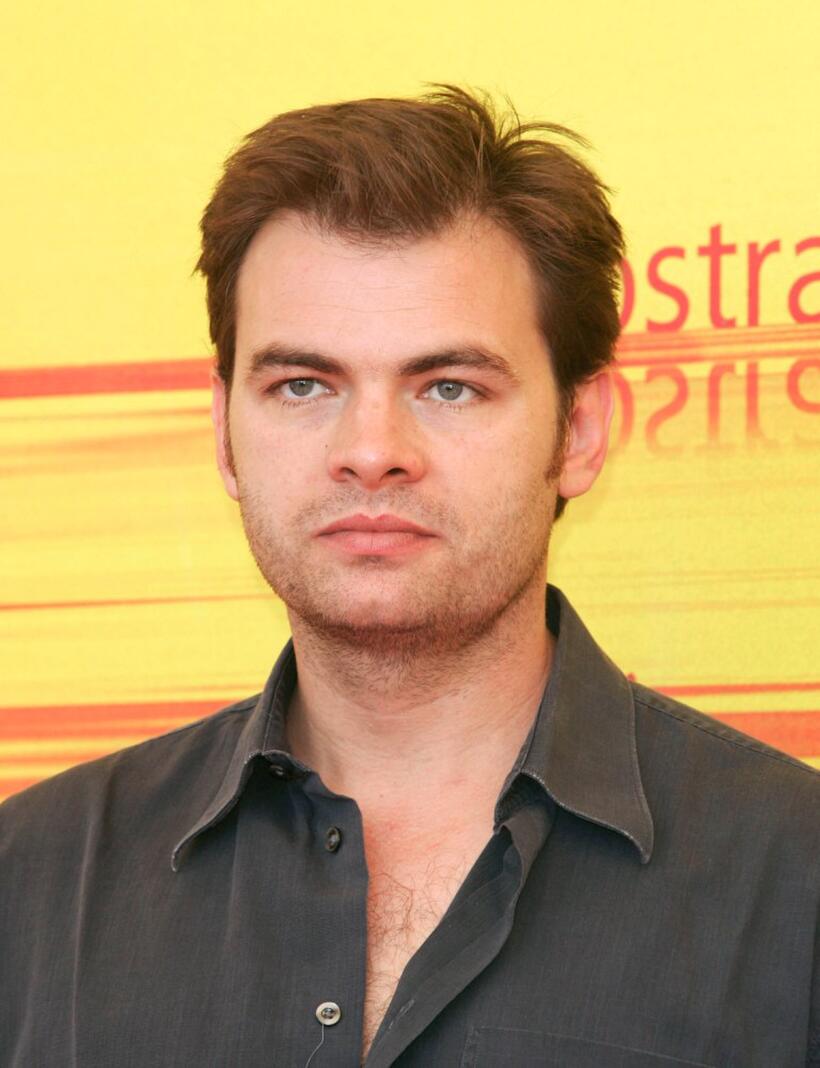 Clovis Cornillac at the photocall of "La Femme De Gilles" during the 61st Venice Film Festival.