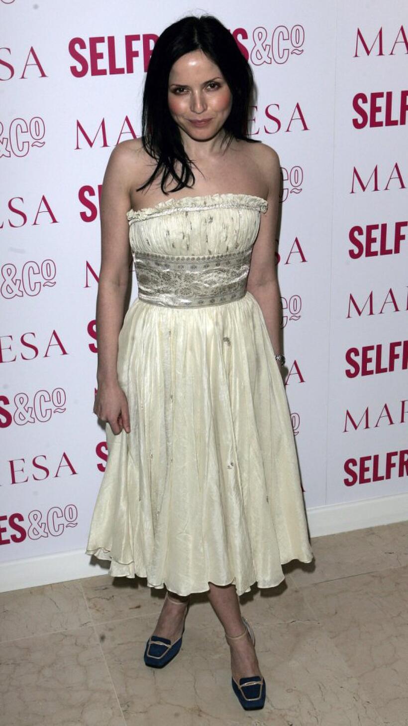 Andrea Corr at the VIP launch party for British couture label Marchesa's Spring/Summer 2006 collection.