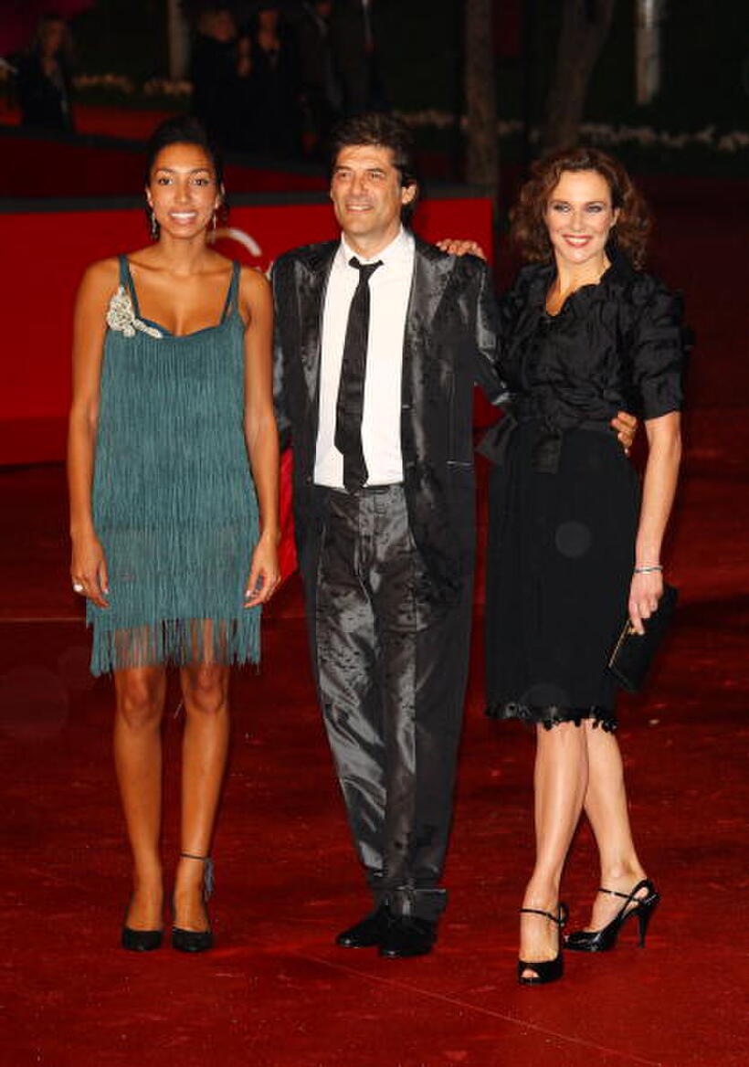 Margot Dufrene, Georges Corraface and Valeria Cavalli at the 3rd Rome International Film Festival.