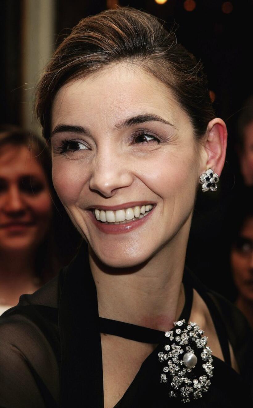 Clotilde Courau at the Gala dinner.