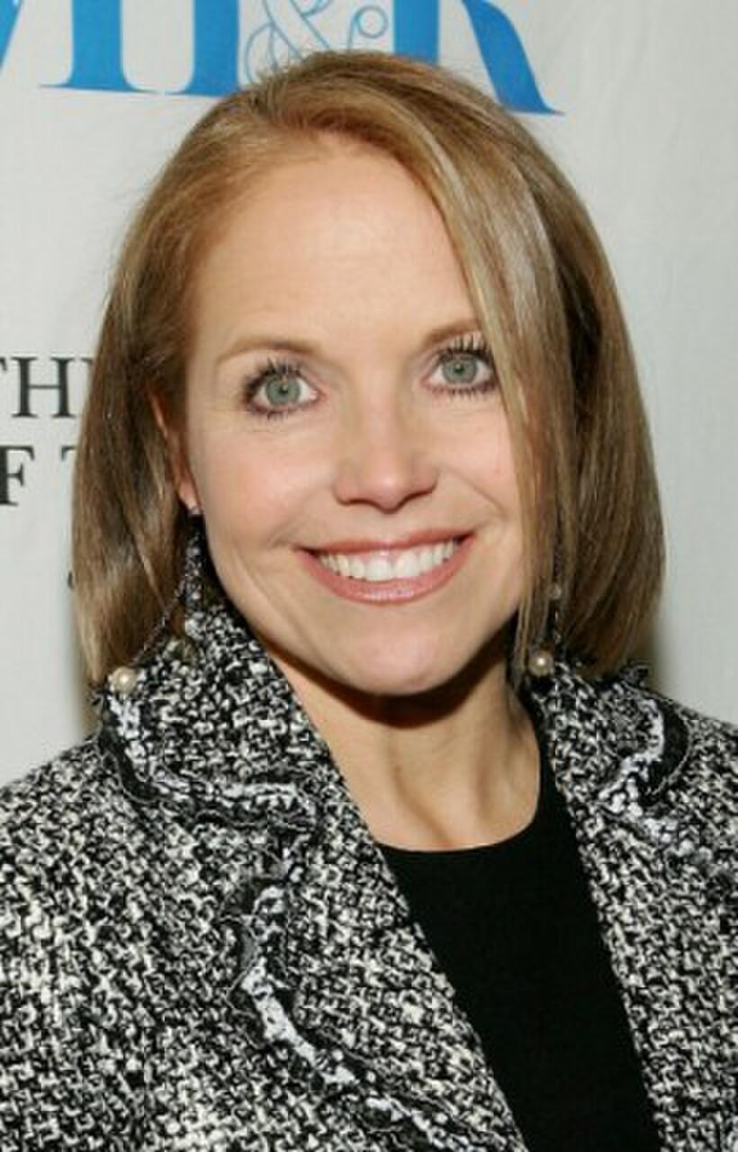 Katie Couric at the launch party for the exhibit "She Made It: Women Creating Television and Radio."