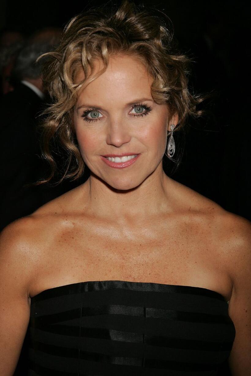 Katie Couric at the Museum of Television and Radio's Annual Los Angeles gala.
