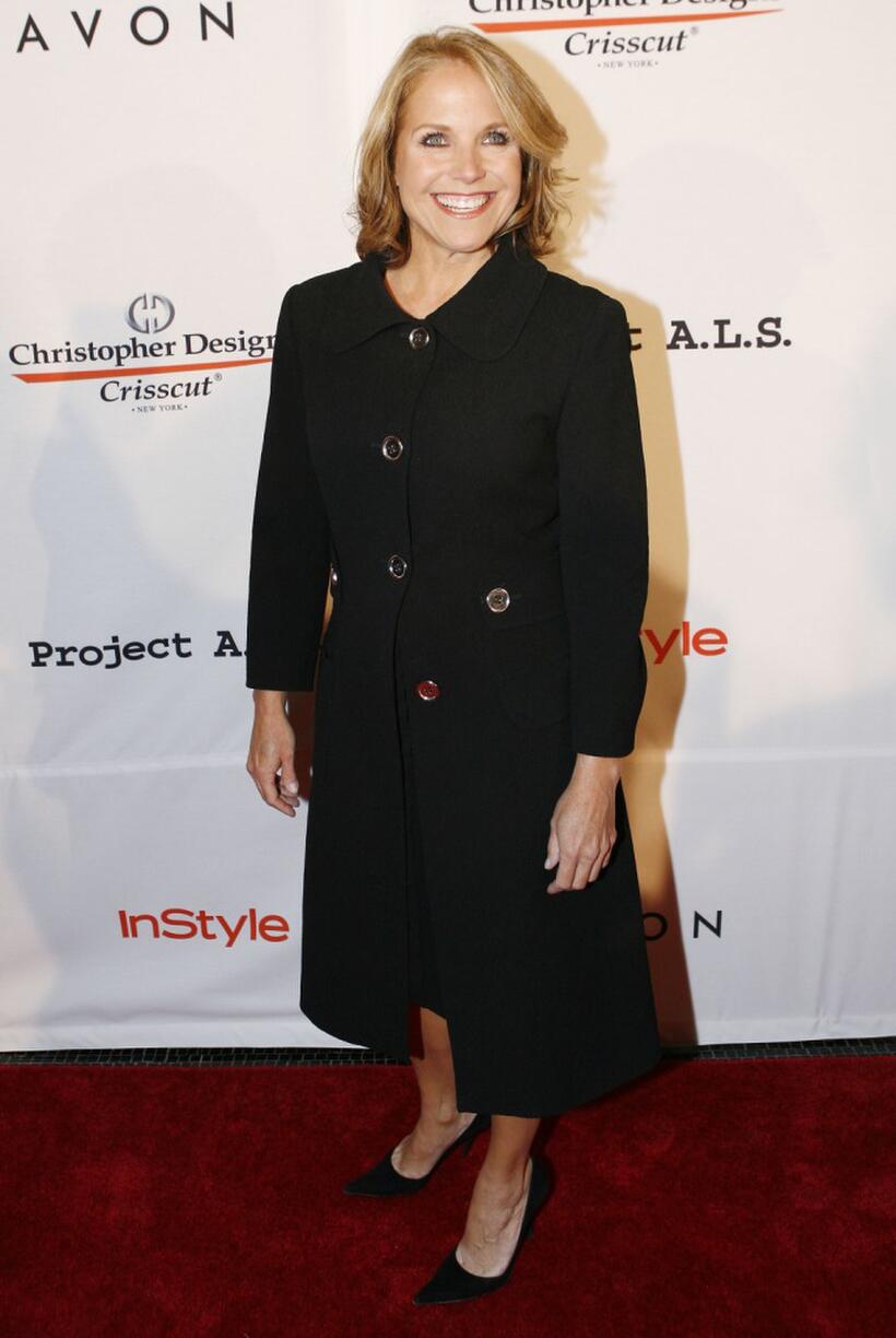 Katie Couric at the Project A.L.S "Tomorrow Is Tonight" tenth anniversary celebration.