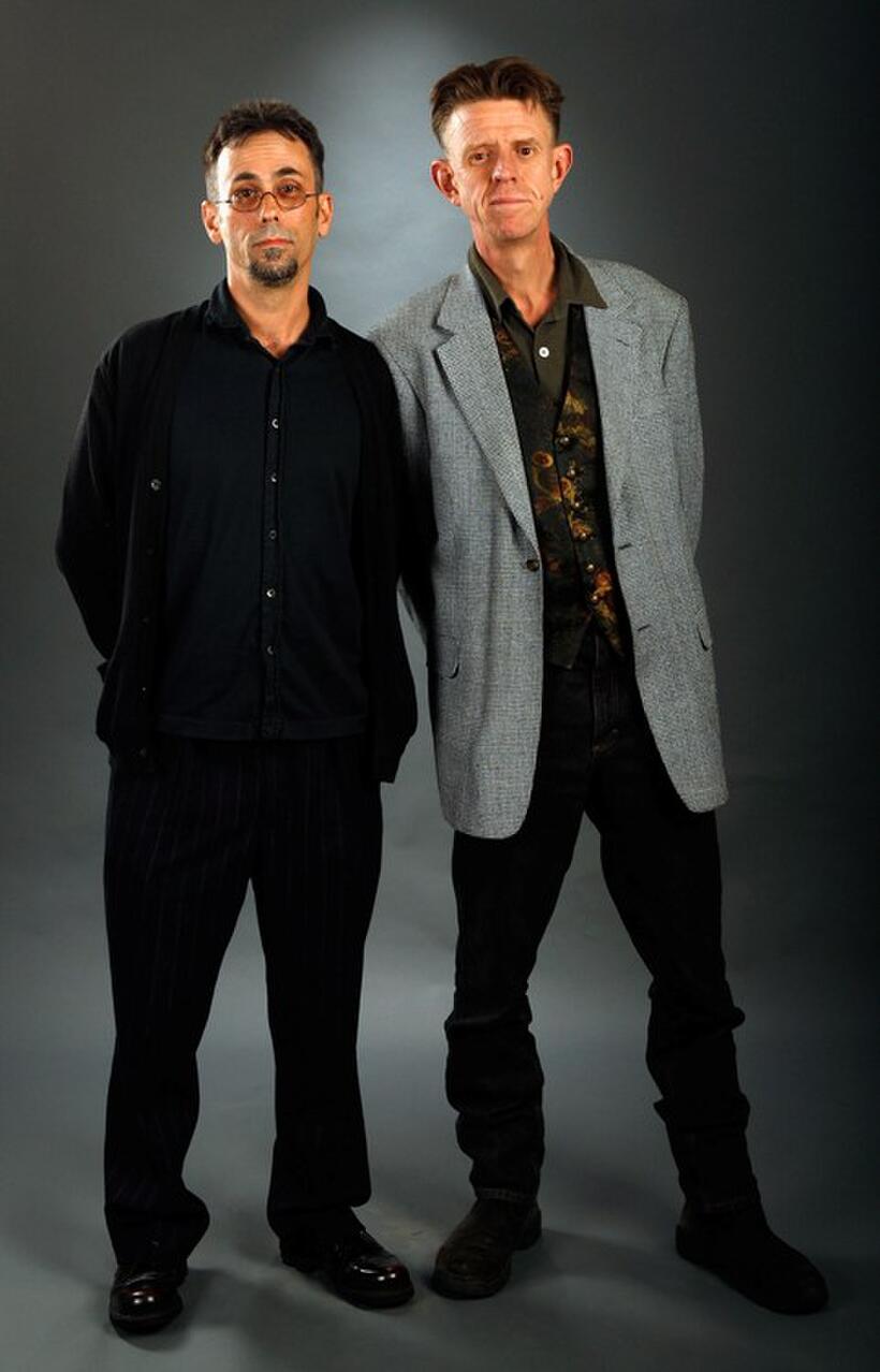 Dan Wool and Alex Cox at the AFI FEST 2007.