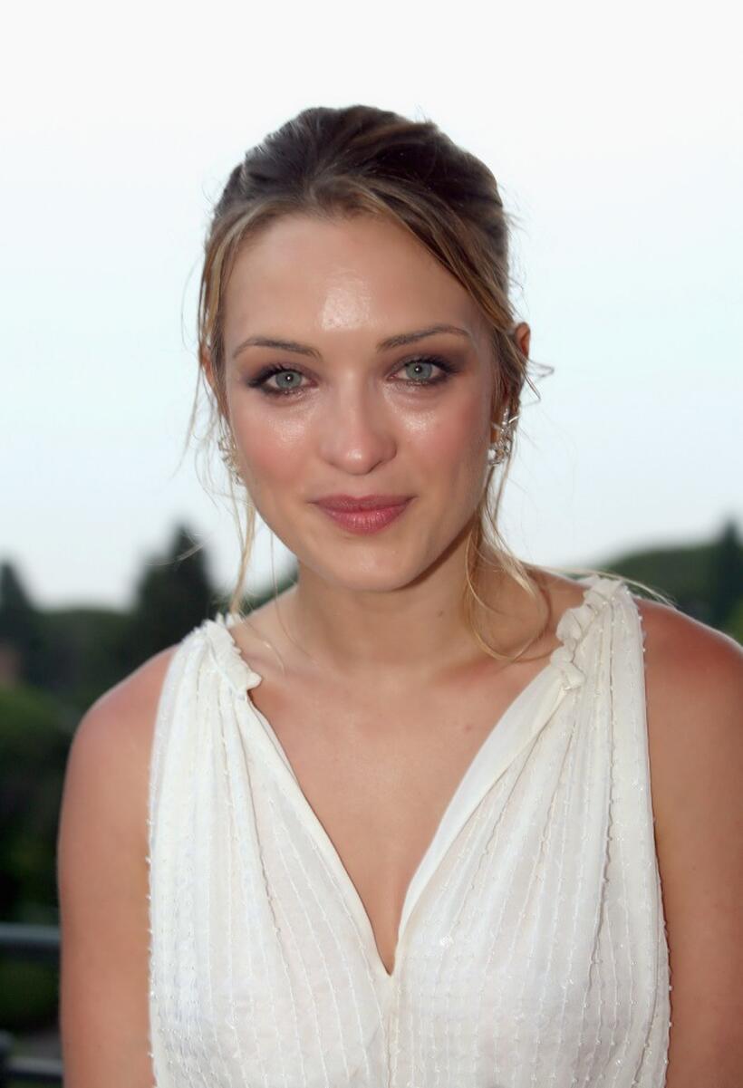 Carolina Crescentini at the cocktail party during the 2009 Taormina Film Fest.