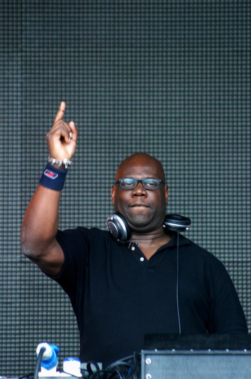 Carl Cox at the SW4 Metro Weekender on Clapham Common.