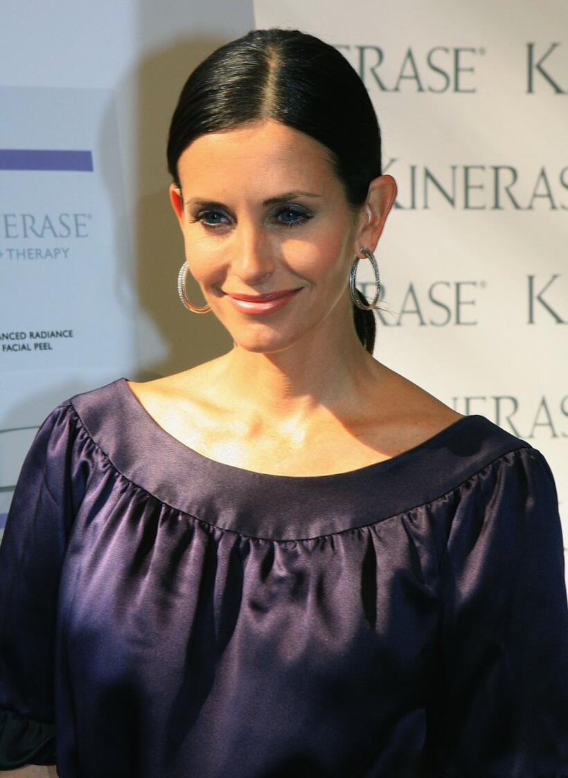 Courteney Cox Arquette at the Olympus Fashion Week.
