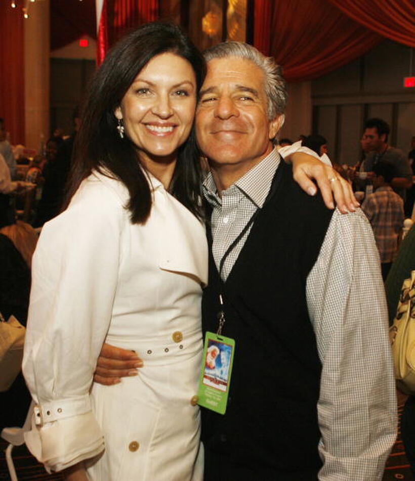 Wendy Crewson and director Michael Lembeck at the after party of the premiere of "The Santa Clause 3: The Escape Clause."