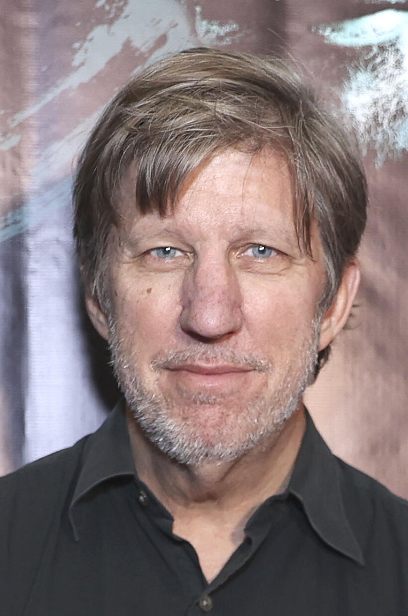 Robert Peters at the "Nefarious" red carpet premiere in Plano, Texas.