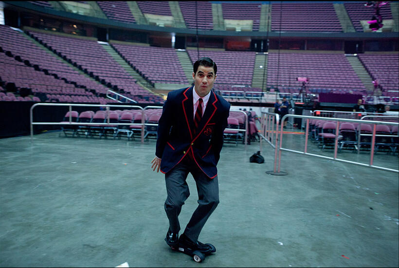 Darren Criss as Blaine in "Glee the Concert Movie."