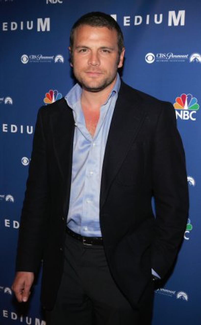 David Cubitt at the NBC fall party for "Medium."